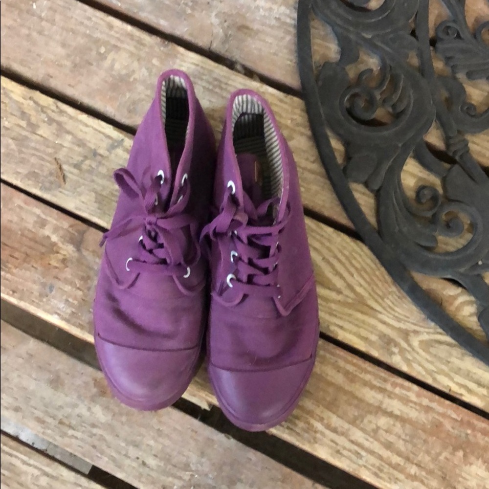 Plum/purple Bangs shoes
